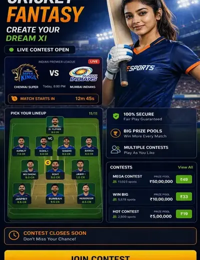 Iplodds (ipl betting odds) fantasy cricket & matchday visual 3